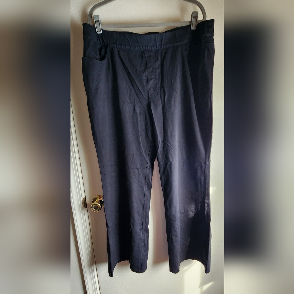 Lane Bryant Women's Black Straight Leg Pants